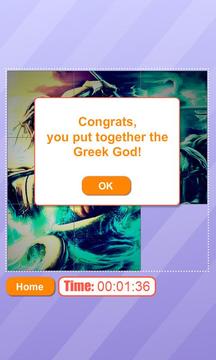 Greek Gods Sliding Puzzle游戲截圖3