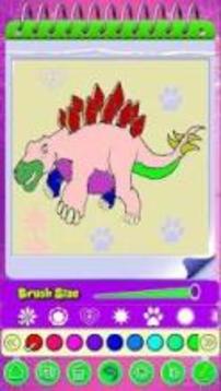 Best Dinosaur Paint Book Coloring游戏截图5