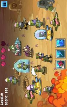 Zombie Smasher: War Defense Games游戲截圖2