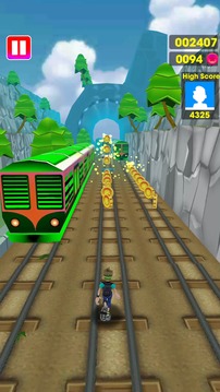 Super Train Surf Run 3D游戲截圖4