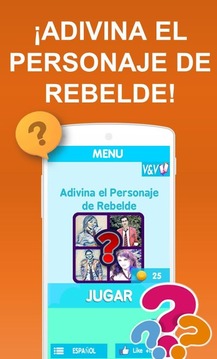 Adivina el personaje de Rebelde游戲截圖2