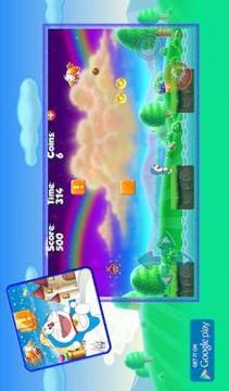 Super Doramon of run Adventures jungle game游戲截圖5