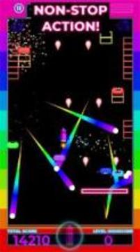 Brick Breaker: Neon Challenge游戲截圖3