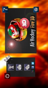Fire and Ice Air Hockey游戲截圖1
