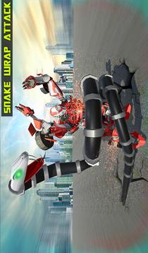 Robot Snake Anaconda Transform City Battle Attack游戏截图3