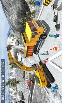Snow Rescue Excavator 2018游戲截圖5