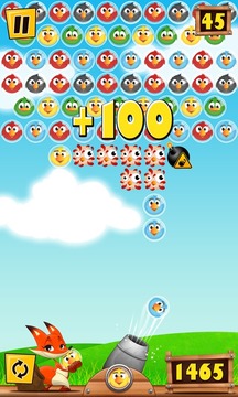 Bird Bubble Shooter游戲截圖2