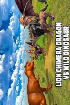 Lion Chimera Dragon vs Wild Dinosaur游戲截圖2