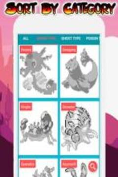 Pokees Coloring by Pixel & Numbers Sandbox Art游戲截圖3