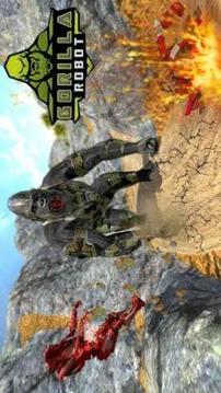 US Army Robot Gorilla Rampage – Gorilla Attack 3D游戲截圖2