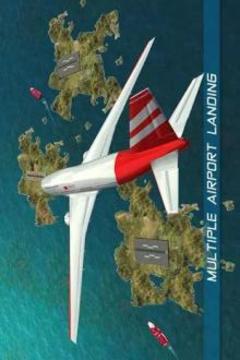 Real Plane Landing Simulator – Fly Airplane Games游戲截圖1