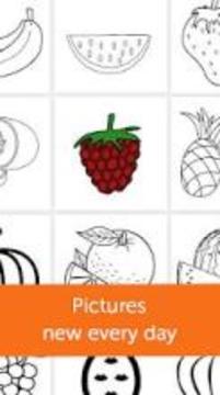 Fruits Coloring Book & Drawing Book游戏截图5