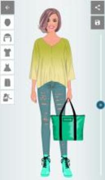 Recolor Fashion Dress Up游戲截圖3