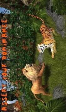 Ultimate Lion Vs Tiger Wild Adventure Game游戲截圖1