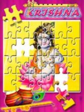 Radha Krishna Games : Gopi Krishna Jigsaw Puzzle游戲截圖3