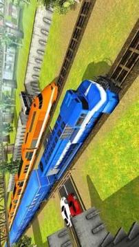 Indian Train Racing 2018游戲截圖3