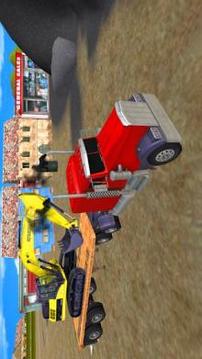 City Road Construction: Crane And Truck Games 2018游戲截圖4