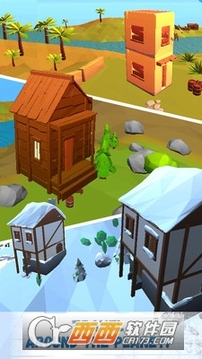 粉刷小屋3D游戲截圖4
