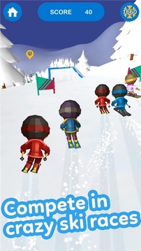 冰雪滑坡游戏截图3