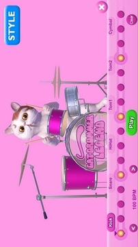 Cat Drummer Legend  Toy游戲截圖2