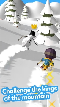冰雪滑坡游戏截图1