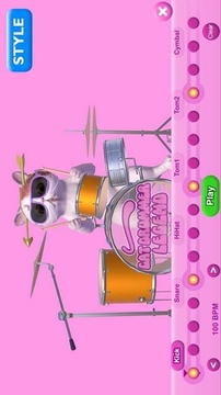 Cat Drummer Legend  Toy游戲截圖4