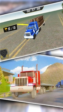 真實(shí)公路卡車模擬駕駛3D游戲截圖3