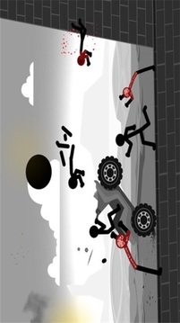 火柴人越野車毀滅游戲截圖1