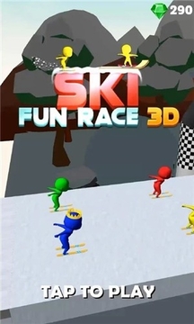 滑雪趣味赛3D游戏截图3