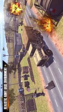 Us Army Truck Driving : Real Army Truck游戏截图2