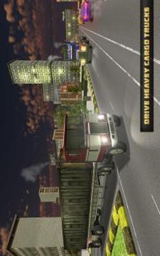 Euro Truck Driver Simulator 2018: Free Truck Games游戲截圖5
