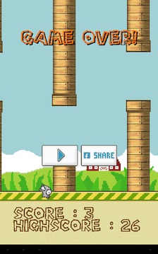 Flappy Flying Pig游戲截圖4
