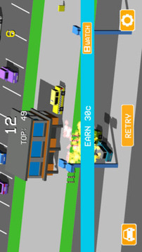 3d像素城市赛车游戏截图5