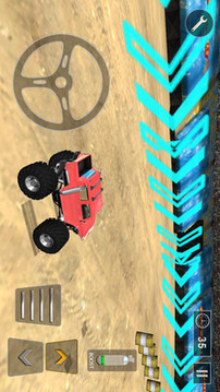 怪物卡车赛车表演游戏截图3