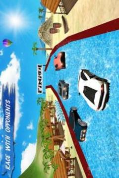 Water Slide Sports Cars Extreme Stunts游戲截圖1