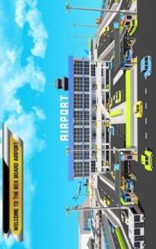 Blocky Airport Ground Flight Staff Simulator Game游戲截圖2