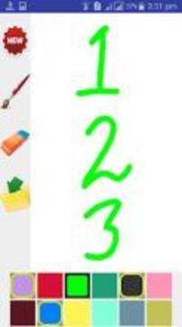 Drawing/Coloring Application游戲截圖2