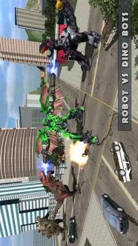 Dragon Robot Transform Game - Dinosaur World Fight游戏截图2
