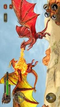 Dragon Simulator Attack 3D Game游戲截圖3