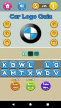 Car Logo Quiz 2018 - Fun Quizzes游戲截圖1