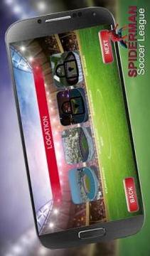 Spiderman Soccer League Unlimited游戲截圖3