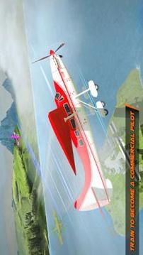 Flight Pilot Plane Landing Flight Simulator Game游戏截图4
