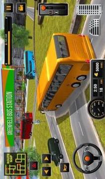 Coach Bus 2018: City Bus Driving Simulator Game游戲截圖2