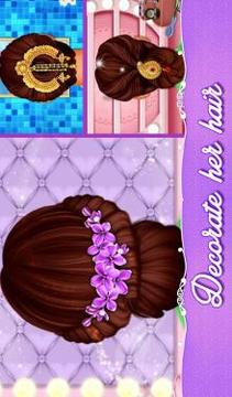 Indian Wedding Bride Hair Do Design And Spa Salon游戲截圖2