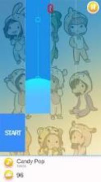 TWICE Chibi Piano Tiles游戲截圖3