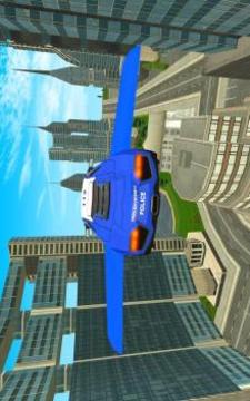 Police Flying Cars Futuristic Sim 3D游戲截圖3