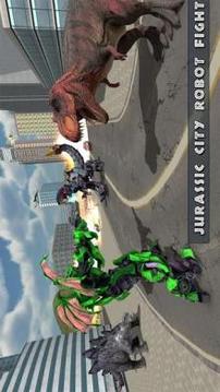 Dragon Robot Transform Game - Dinosaur World Fight游戏截图1