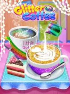 Glitter Coffee - Make The Most Trendy Food游戲截圖4