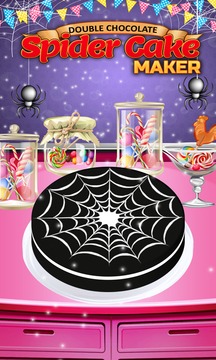 Spider Cake Maker - hot chocolate dessert cooking游戲截圖5