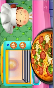 Lili Cooking Pizza游戲截圖2